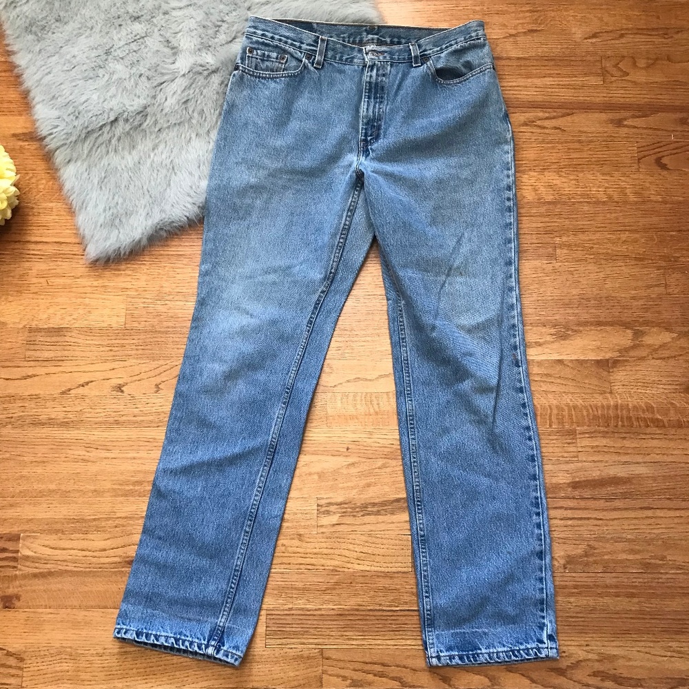 Levi's 505 Low Rise Straight Leg 16 MIS L USA Made - Picture 4 of 8